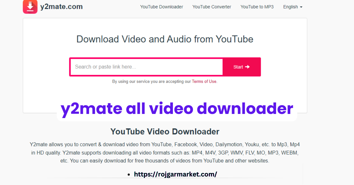 y2mate all video downloader